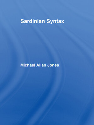 cover image of Sardinian Syntax